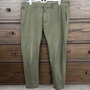 J.Crew Flex Driggs khakis.